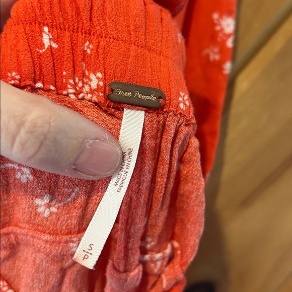 Free People Sweet in the Streets Floral Overalls Jumpsuit - Picture 9 of 9